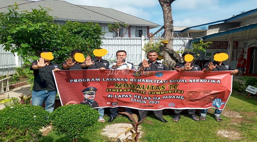Wujudkan Bersinar, Lapas Padang Bentuk Agen Pemulihan