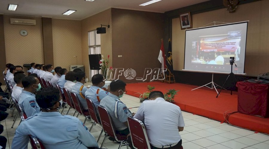 Kalapas Narkotika Jakarta Dukung Pembinaan Mental & Etos Kerja Petugas