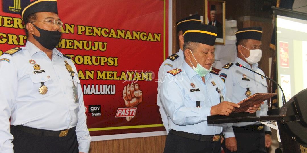 Deklarasi Janji Kinerja, Kakanwil dan Kadivpas Maluku Tekankan Pesan Ini