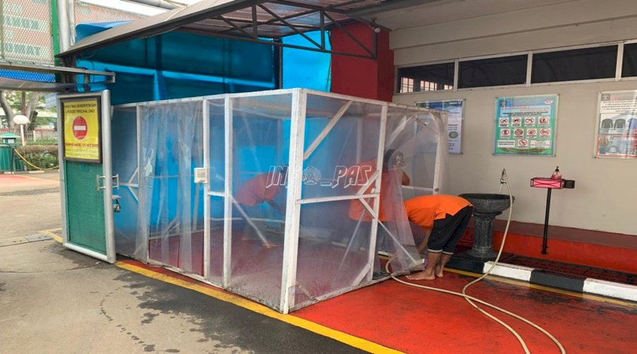 Rawat Taman dan Pos Penjagaan, LPN Jakarta Jaga Kenyamanan Lingkungan