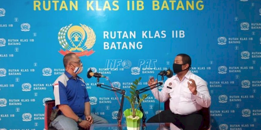 Sambut Hari Pers Nasional, Rutan Batang Bincang Bersama Ketua PWI Batang