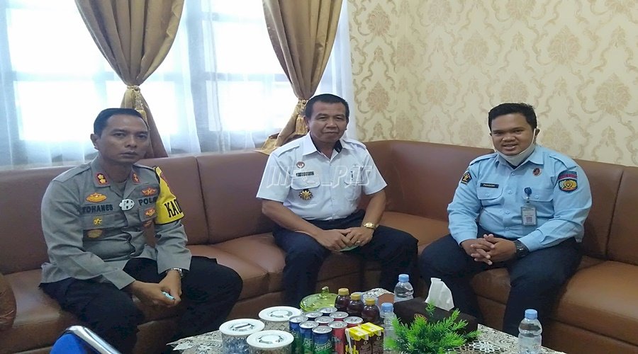 Kabapas Manokwari Perkuat Koordinasi dengan Polres Teluk Wondama