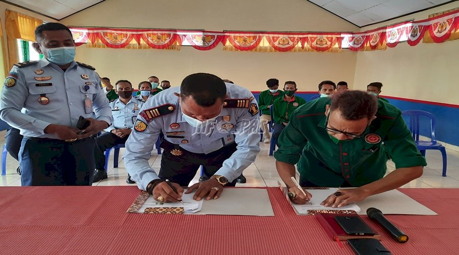 Penuhi Hak WBP, Rutan SoE Gandeng Posbakumdin SoE