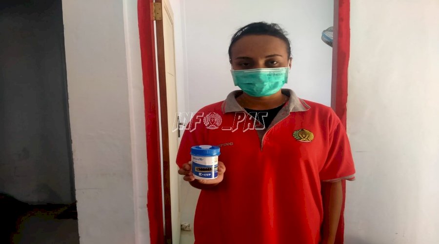 Pastikan Zero Narkoba, WBP LPP Ambon Jalani Tes Urin