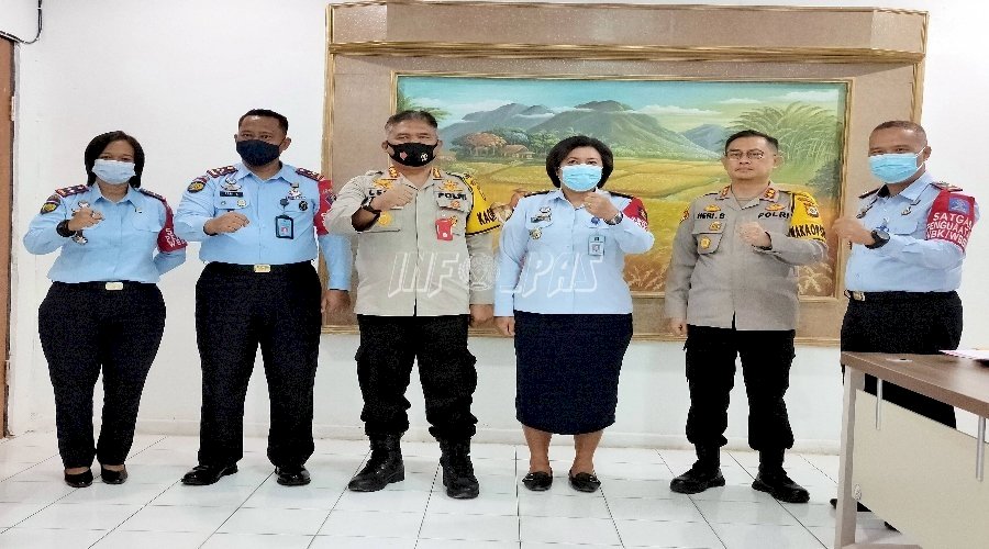  3 UPT PAS Teken PKS dengan Polresta Ambon dan Pulau-Pulau Lease