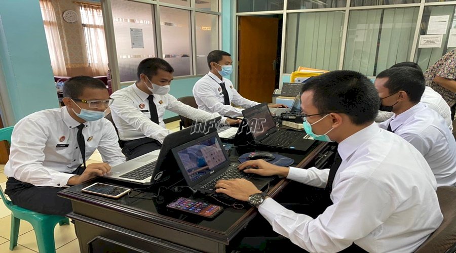 Ikuti Pelatihan Metode E-Learning, Ini Kesan CPNS Lapas Cipinang