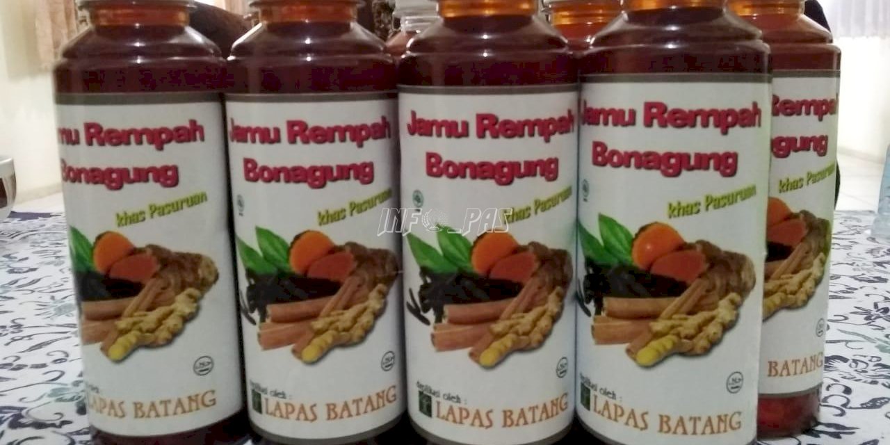 Jamu Rempah Bonagung Rutan Batang Didaftarkan PIRT