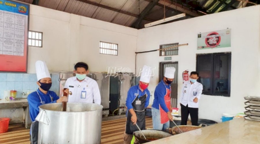 Lapas Cilegon Terus Optimalkan Pemberian Makanan Sehat bagi WBP