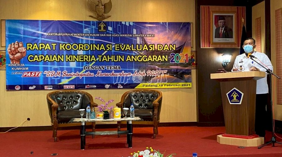 Lapas Padang Janjikan Kinerja & Ukir Prestasi Tahun 2021