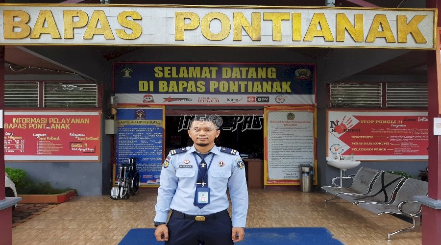 PK Bapas Pontianak Dapat Beasiswa Pendidikan ke Malaysia