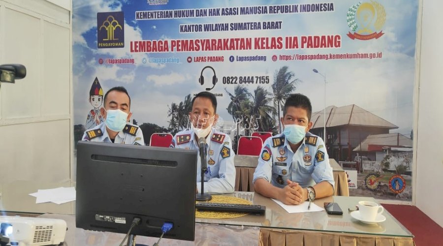 Lapas Padang Siap Dukung Kegiatan Samapta CPNS 2020