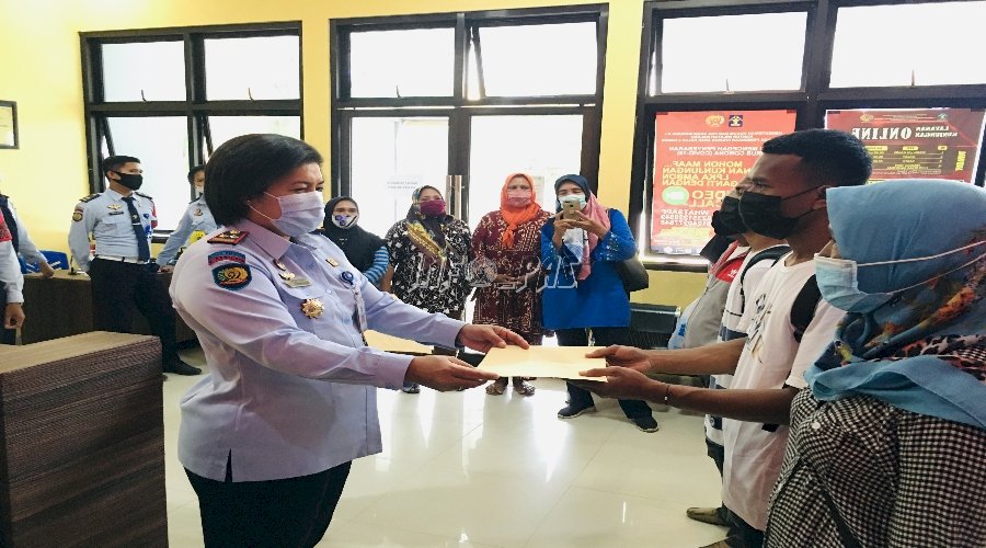 Pulangkan 8 Anak, Ini Pesan Kepala LPKA Ambon