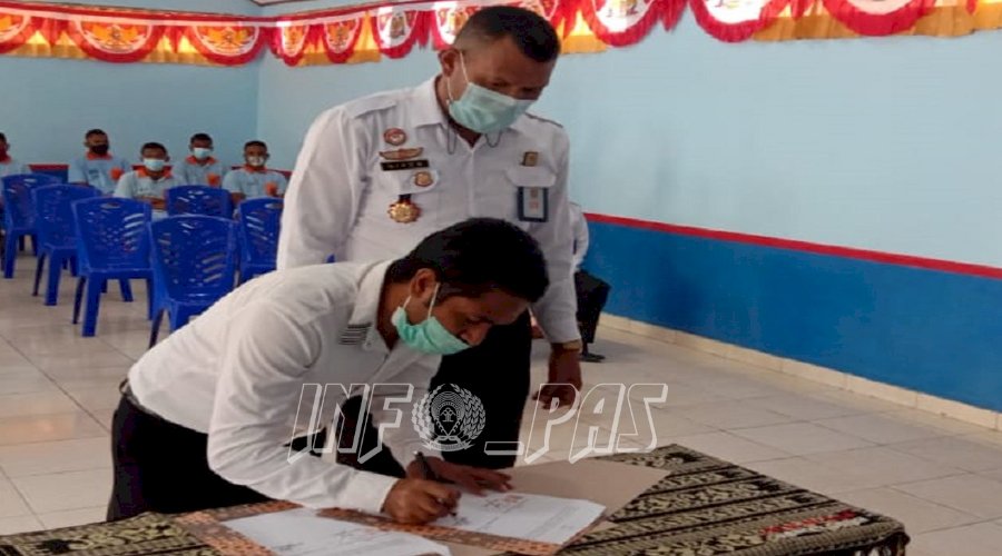 Penuhi Hak Pendidikan WBP, Karutan SoE Gandeng Rumah Pintar Yonaleche SoE