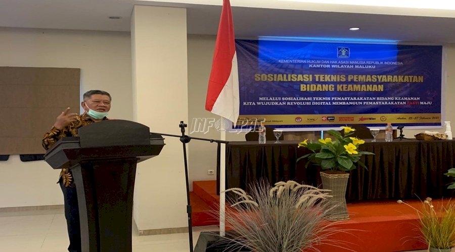 Buka Sostek PAS 2021, Kakanwil Maluku Tegaskan Pentingnya SOP