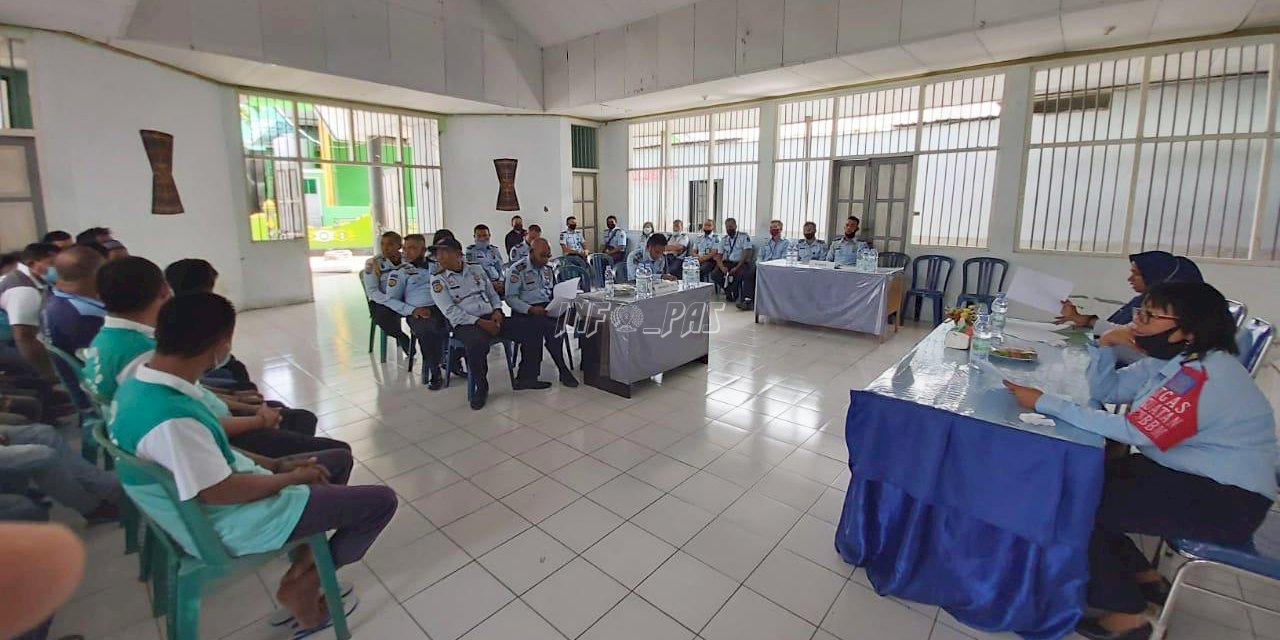 Gelar Sidang TPP, Ini Pesan bagi WBP Rutan Ambon