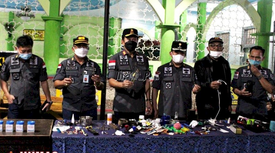 Satops Patnal se-Ciayumajakuning Sidak Rutan Cirebon