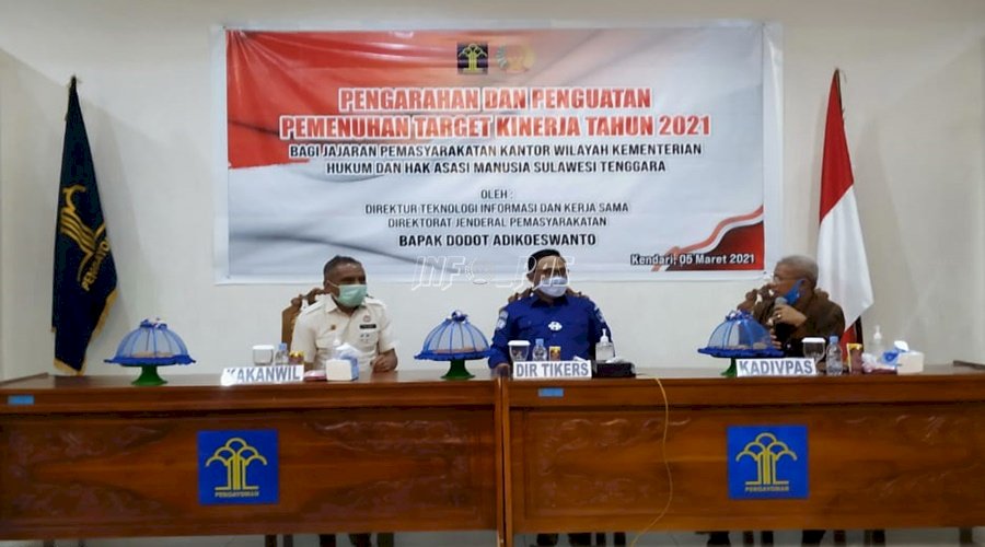 Dir. Tikers Berikan Penguatan Tarja 2021 di Kanwil Sultra