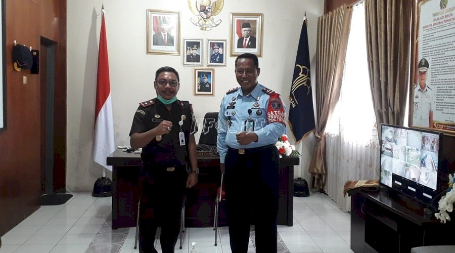 Kalapas Ambon Terima Kunjungan Kacabjari Banda Naira