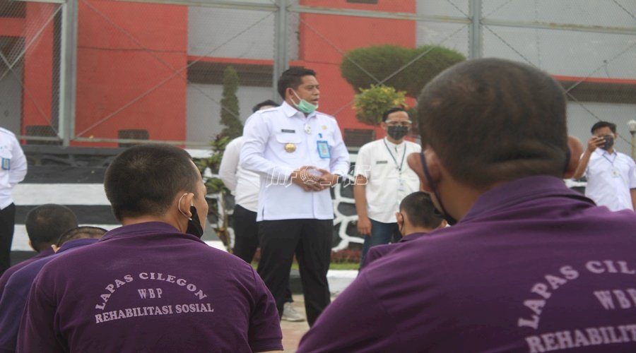 WBP Lapas Cilegon Antusias Ikuti Morning Share & Care