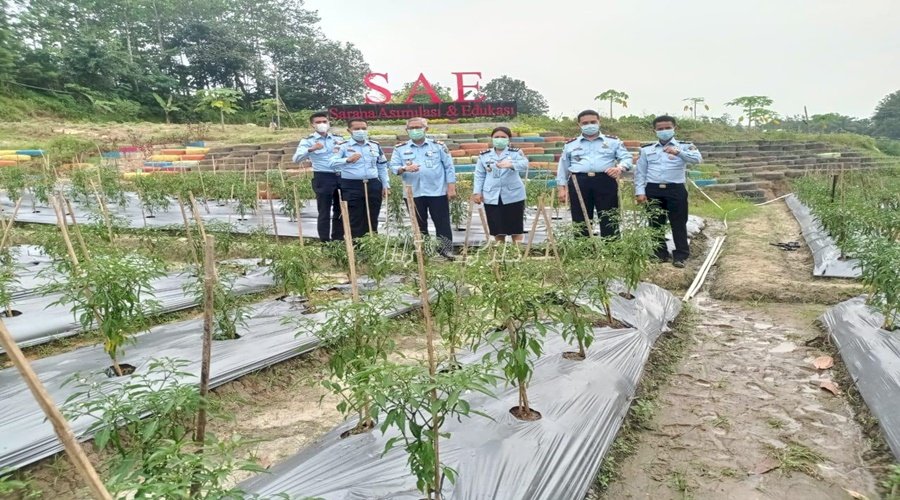 Kakanwil Banten Pantau Perkembangan SAE Lapas Rangkasbitung