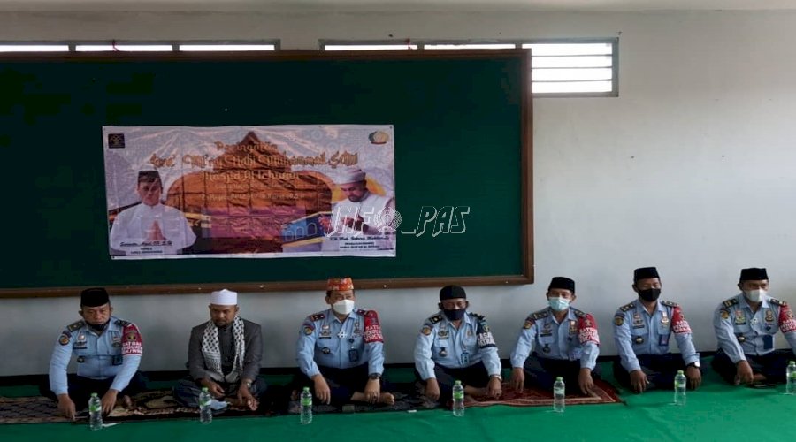 Pengajian Isra Mikraj, Momentum Lapas Bondowoso Sambut Ramadan