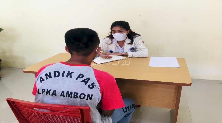 Tes Kepribadian, Anak LPKA Ambon Jalani Asesmen