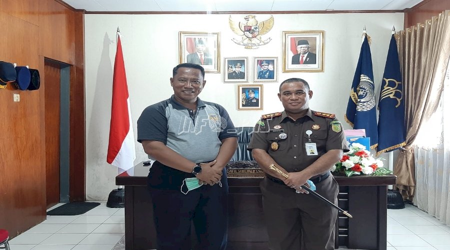 Jalin Sinergi, Kalapas Ambon Terima Kunjungan Kajari Maluku Tengah