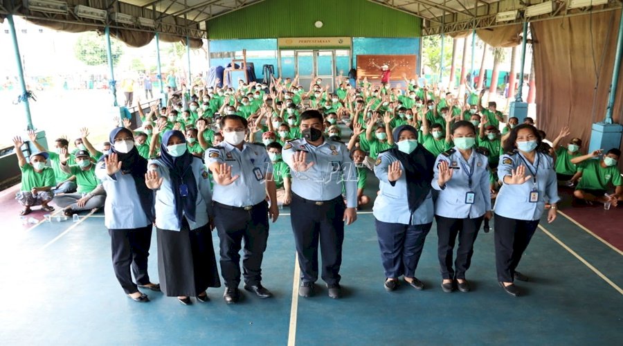 Warga Binaan Pemasyarakatan Peringati Hari Tuberkulosis Sedunia