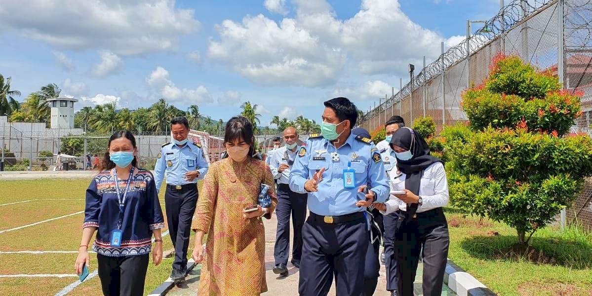 Ditjen HAM Apresiasi Layanan Publik Berbasis HAM Lapas Cilegon