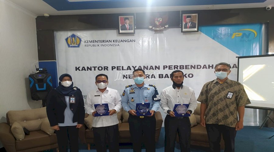 Lapas Sarolangun Raih Juara II Satker Terbaik dari KPPN Bangko 