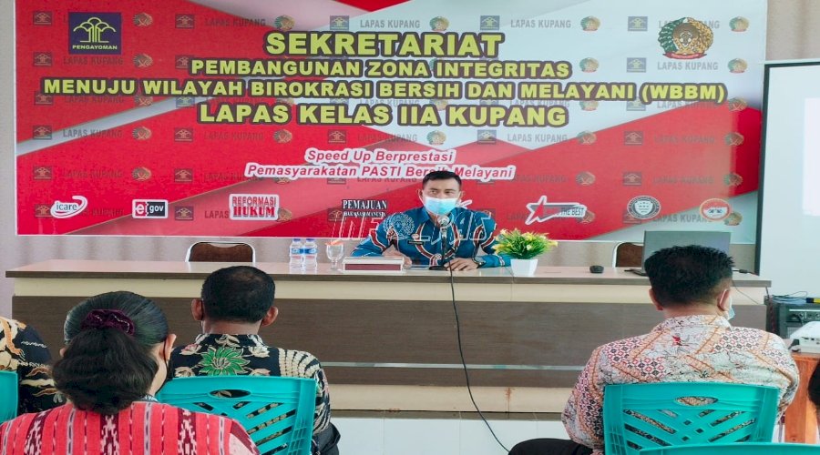 Kalapas Kupang Tekankan Pelayanan Profesional melalui Corporate University