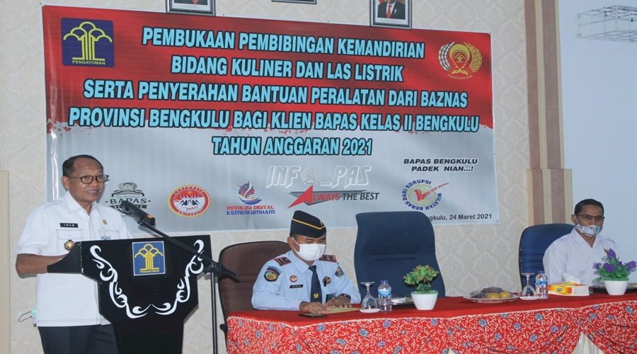 Bapas Bengkulu Gelar Pembimbingan Klien Bidang Kuliner & Las Listrik