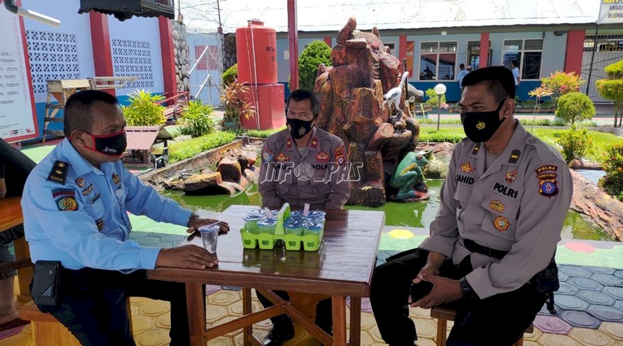 Lapas Palangka Raya Koordinasikan Kerja Sama Polsus dengan Polda Kalteng