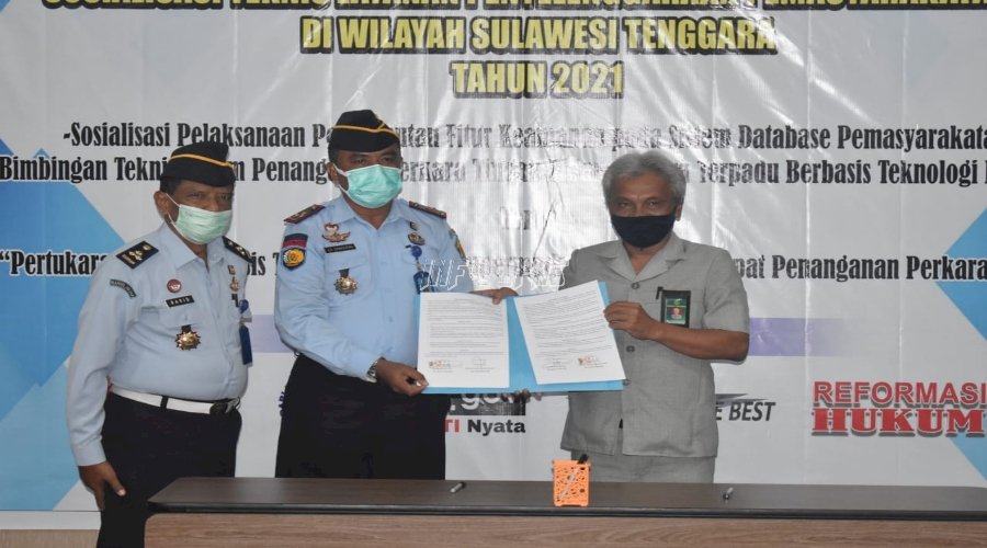 Divpas Sultra Sepakati PKS dengan Ombudsman RI Perwakilan Sultra