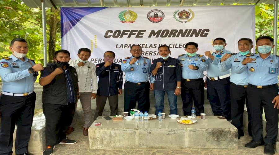 Bahas Pembinaan WBP, Lapas Cilegon-PWI Kota Cilegon Tingkatkan Sinergi