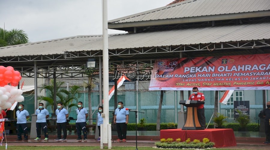 Ka. KPLP  Buka Pekan Olahraga & Kesenian LPN Jakarta