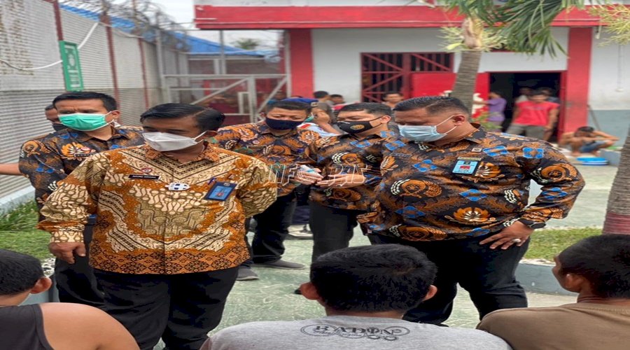 Kadivpas Sumut Tinjau Lapas Lubuk Pakam 