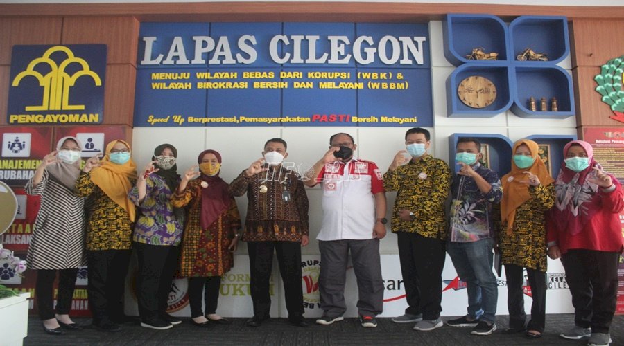 Kunjungi Lapas Cilegon, Wakil Walikota Cilegon Apresiasi Inovasi Layanan Kesehatan WBP