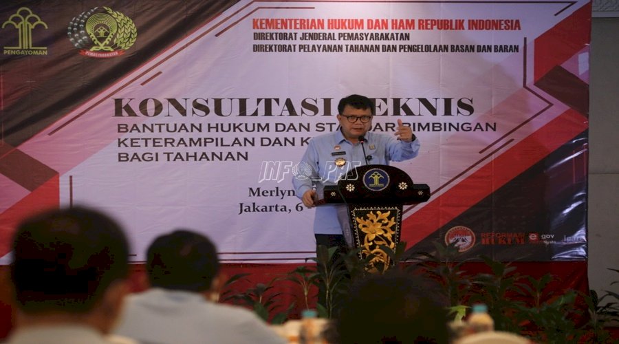 Pastikan Hak Tahanan Terpenuhi, Ditjenpas Tingkatkan Profesionalisme Petugas