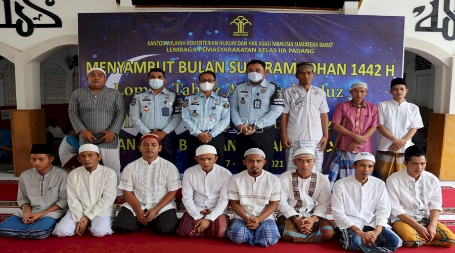 Sambut Ramadan, Lapas Padang Adakan Lomba Tahfiz Al-Qur'an