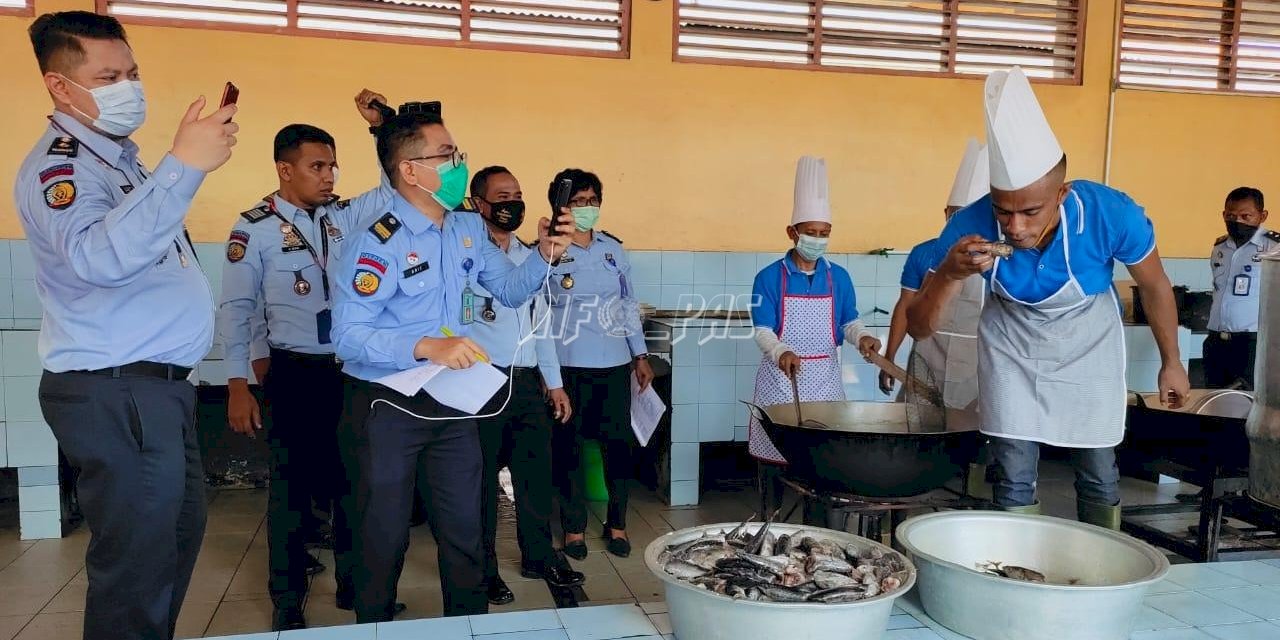 Lapas Kupang Yakin Masuk Nominasi Penyelenggara Makanan Terbaik