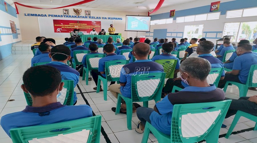 WBP Baru Lapas Kupang Dibekali Penyuluhan Kesehatan & Cara Hidup Sehat