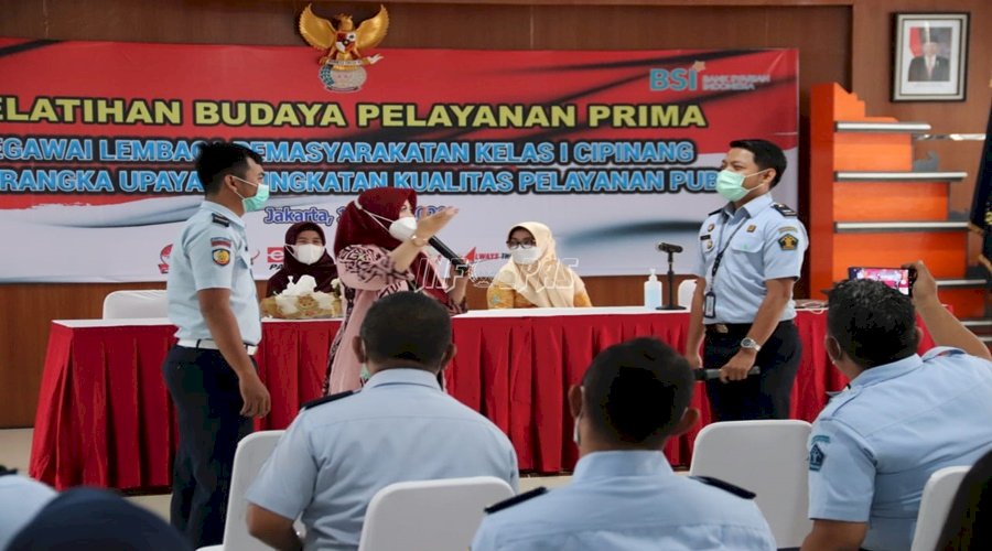 Gandeng BSI, Petugas Lapas Cipinang Dilatih Pelayanan Prima