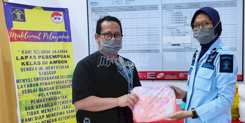 LPP Ambon Terima Bantuan Al-Qur'an, Buku Tuntunan Salat, dan Mukena