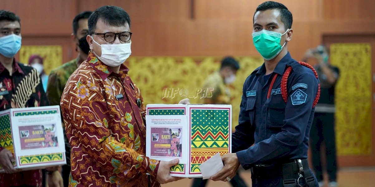 Salurkan Donasi, Wujud Empati Pemasyarakatan untuk NTT dan Indonesia