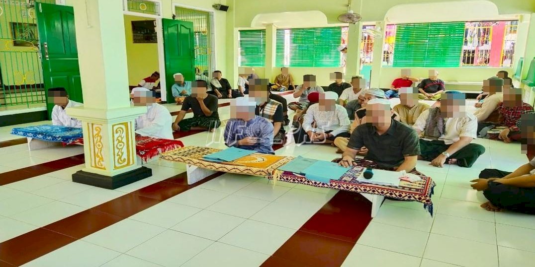 Ramadan Berkah, WBP Lapas Sampit Lomba Adzan