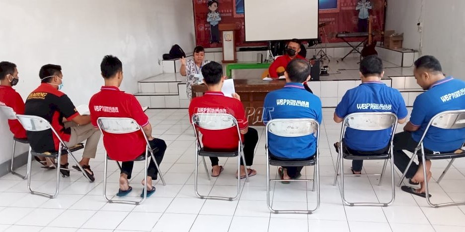 Damai Dalam Kebaktian, WBP Rutan Purbalingga Tingkatkan Keimanan