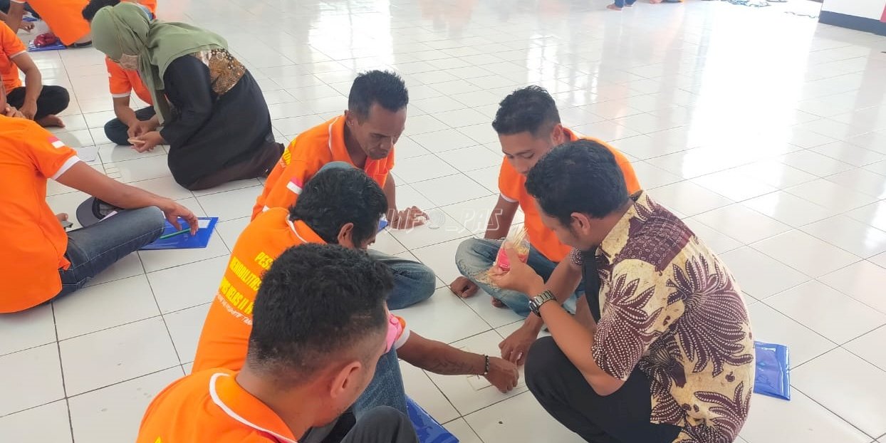 Walau Puasa, WBP Lapas Ambon Tetap Semangat Ikuti Rehabilitasi Narkotika 