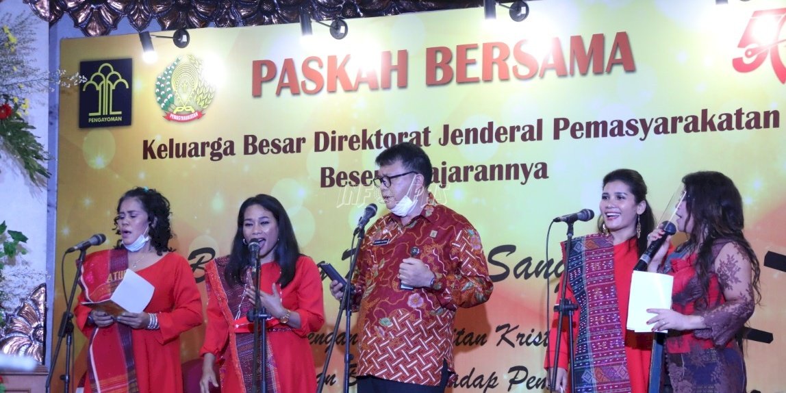 Ditjenpas Gelar Paskah Bersama, Tingkatkan Bakti Pemasyarakatan