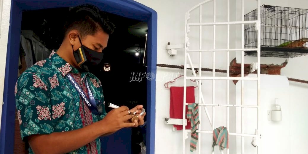 Deteksi Gangguan Kamtib, Petugas Lapas Padang Rolling Gembok Kamar WBP